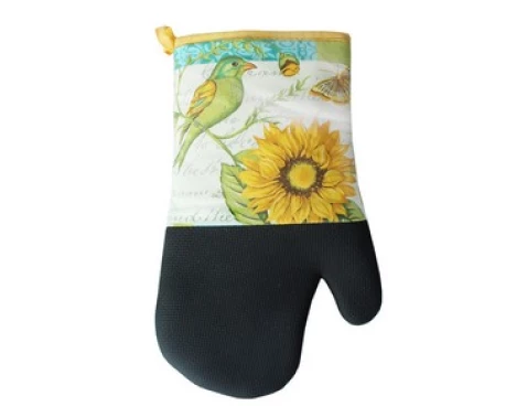 E-shop Kuchynská rukavica 31 cm, neoprén, slnečnica%