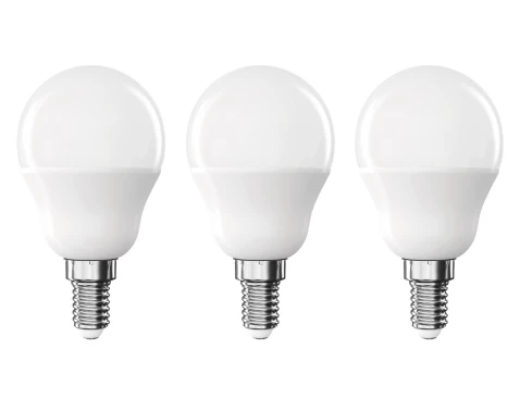 LED žiarovka (3 ks) Classic Mini Globe, E14, 4,2 W, 470 lm%