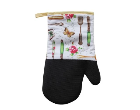 E-shop Kuchynská rukavica 31 cm, neoprén, príbor%
