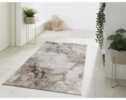 E-shop Koberec Mora 80x150 cm, krémovo-hnedý%