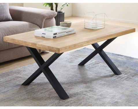 E-shop Konferenčný stolík z dubového dreva Chris X, 110x70 cm%