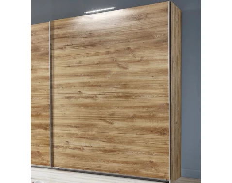 E-shop Posuvné dvere ku korpusu skrine šírky 225 cm Easy Plus, doskový dub%