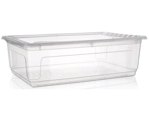 Úložný box Bea 30 l, priehľadný%