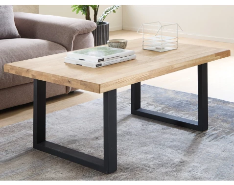 E-shop Konferenčný stolík z dubového dreva Chris U, 110x70 cm%