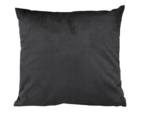 Dekoračný vankúš Cordia 45x45 cm, antracitový%