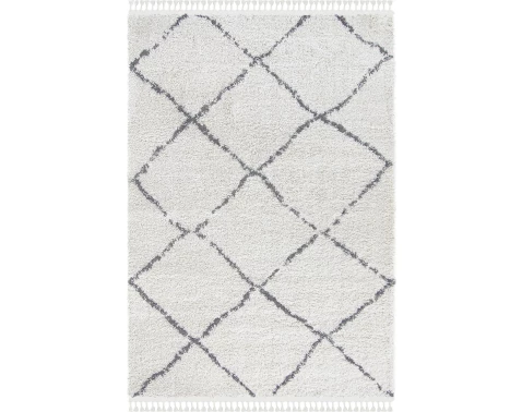 Koberec Boho 160x230 cm, biely%