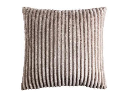 E-shop Dekoračný vankúš Prag 45x45 cm, šedohnedý%