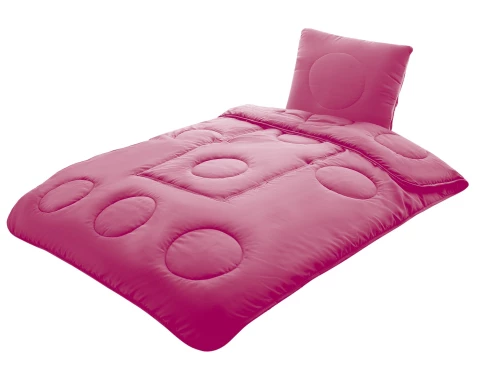 Prikrývka/vankúš Selene, ružová%