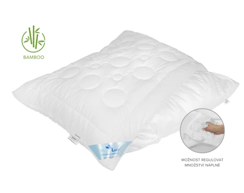 Vankúš Mona Lucy Bamboo 70x90 cm, prešívaný%