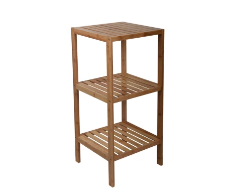Drevený regál Bamboo, 3 police%