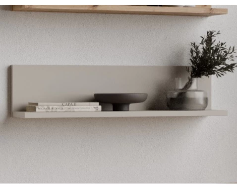 E-shop Polica na stenu Asko Living, 60 cm, béžový kašmír%