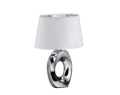 Stolná lampa Taba 52 cm, chromová%
