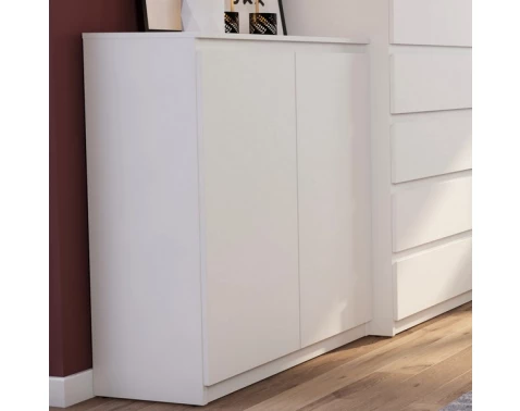 Skrinka Carlos 80 cm, biela%