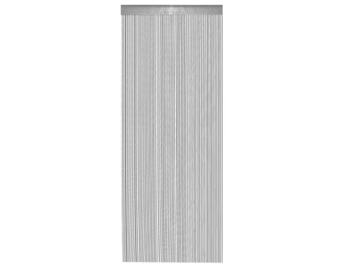 Šnúrkový záves/záclona Hammer 90x245 cm, strieborná%