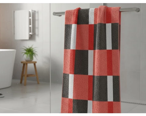 E-shop Uterák Pantone Karo 50x100 cm, korálový%