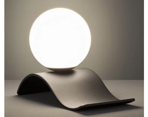 Stolná lampa Lara, čierna%