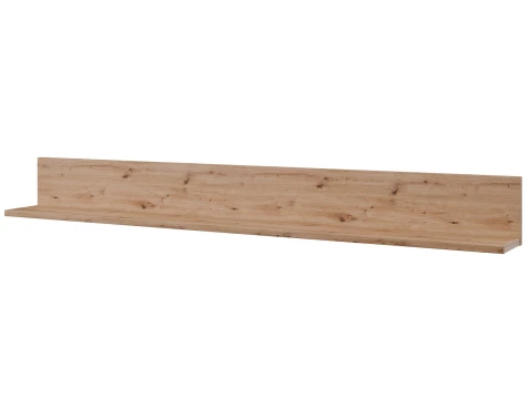 E-shop Polica na stenu Asko Living, 135 cm, dub artisan%