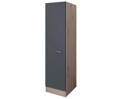 E-shop Vysoká kuchynská skriňa Tiago GE50, dub san remo/šedá, šírka 50 cm%
