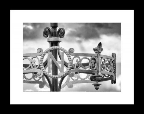 E-shop Rámovaný obraz 20x25 cm, čiernobiely%
