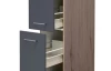 Vysoká kuchynská skriňa Tiago AHS30, dub san remo/šedá, šírka 30 cm
