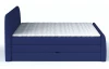 Posteľ boxspring Fresco 180x200 cm, modrá látka