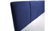 Posteľ boxspring Fresco 180x200 cm, modrá látka