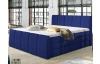 Posteľ boxspring Fresco 180x200 cm, modrá látka
