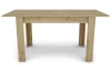 Jedálenský stôl Adam 120x80 cm, dub artisan, rozkladací