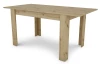 Jedálenský stôl Adam 120x80 cm, dub artisan, rozkladací