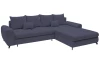 Rohová sedacia súprava Yoko, tmavo modrá látka