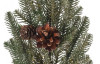 Vianočná umelá vetva Borovica so šiškami, 60 cm