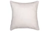Dekoračný plyšový vankúš Rabbit 45x45 cm, biely