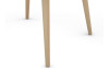 Okrúhly konferenčný stolík Porto 80 cm, biely