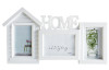 Multirám pro 3 ks foto Home 10x15 cm, biely domček
