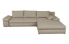 Rohová sedacia súprava Bono, svetlo hnedá látka