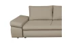 Rohová sedacia súprava Bono, svetlo hnedá látka