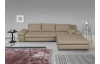 Rohová sedacia súprava Bono, svetlo hnedá látka