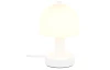 Stolová lampička Glenn, biela