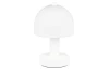 Stolová lampička Glenn, biela
