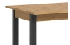 Rozkladací jedálenský stôl Seattle 150x90 cm, dub artisan/antracit