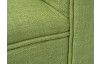 Lavica Norset, zelená tkanina