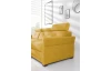 Rohová sedacia súprava Harris,žltá látka, ľavý roh