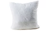 Dekoračný vankúš Laza 45x45 cm,slonová kosť,imitácia králičej kožušiny