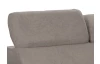 Dvojsedák Gisele, béžová taupe látka