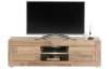 TV stolík s osvetlením Oakland 140 cm, dub montana
