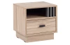 Nočný stolík Almo, dub estana/antracit