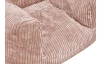 Detské kreslo Tobi Plus, ružová štruktúrovaná látka