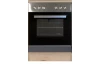 Kuchynská skrinka pre vstavanú rúru Tiago, dub san remo/šedá, 60 cm