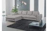 Rohová sedacia súprava Yoko, svetlo šedá látka