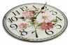 Nástenné hodiny Kvety 30 cm, MDF